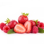 strawberry & raspberry
